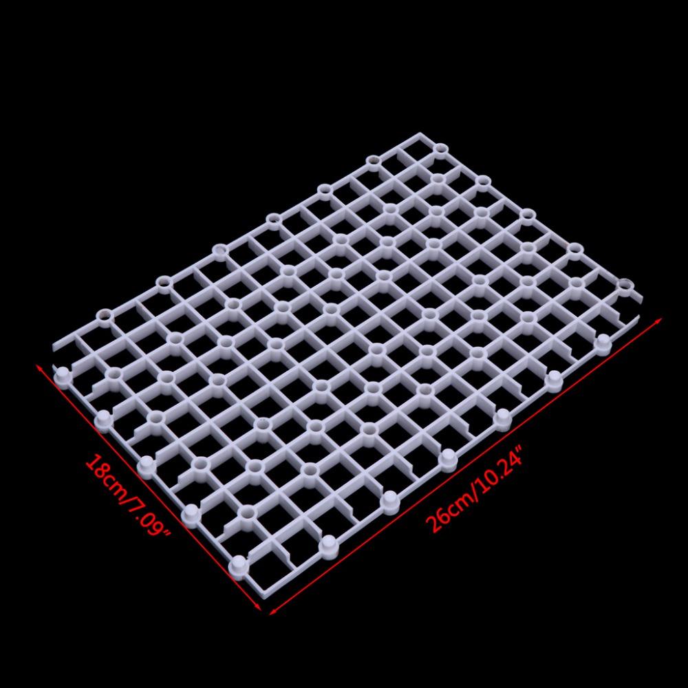 Fish Tank Plastic Isolation Filter Patition Board Aquarium Coral Separator Base Filter Accessories