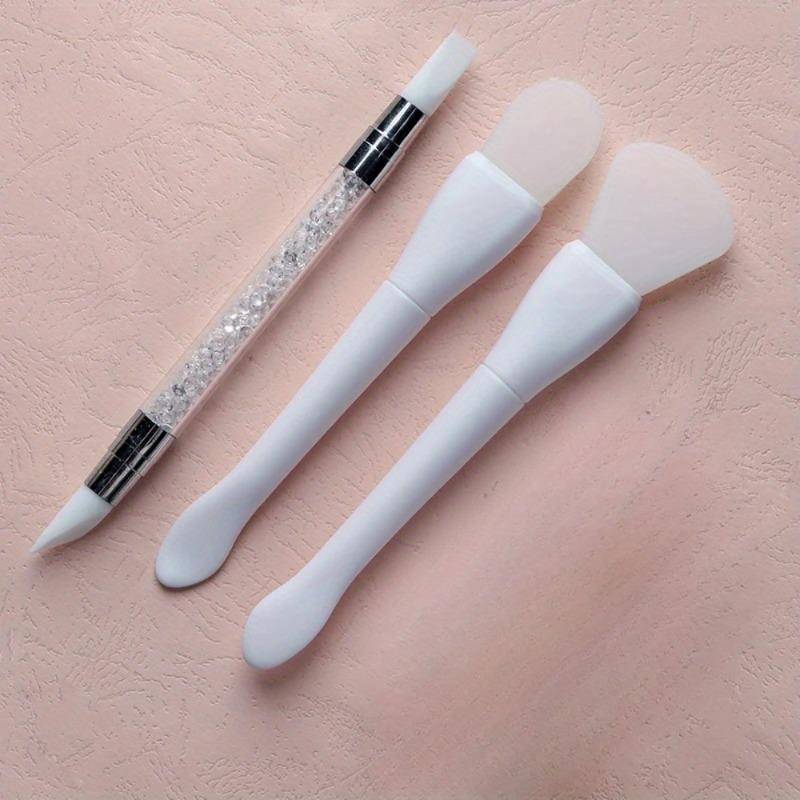 

3 шт./набор Печать Сургуч Ложка Инструмент для чистки Мягкая силиконовая ложка Ложка для плавления воска Очиститель ложки для воска Инструмент для прозрачных штампов для свадебных приглашений