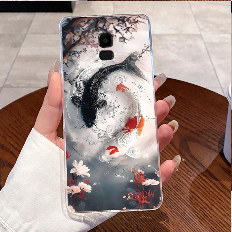 For Samsung Galaxy J6 2018 J6+ Plus (2018) Case Clear Cute Rabbit Cartoon Soft TPU Back Cover J600F J600G J610G J610F Phone Case