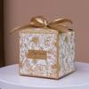 10pcs Bow Ribbon Wedding Party Paper Box Eco-Friendly Candy Box New Gift Packaging Box  Goodies Gift