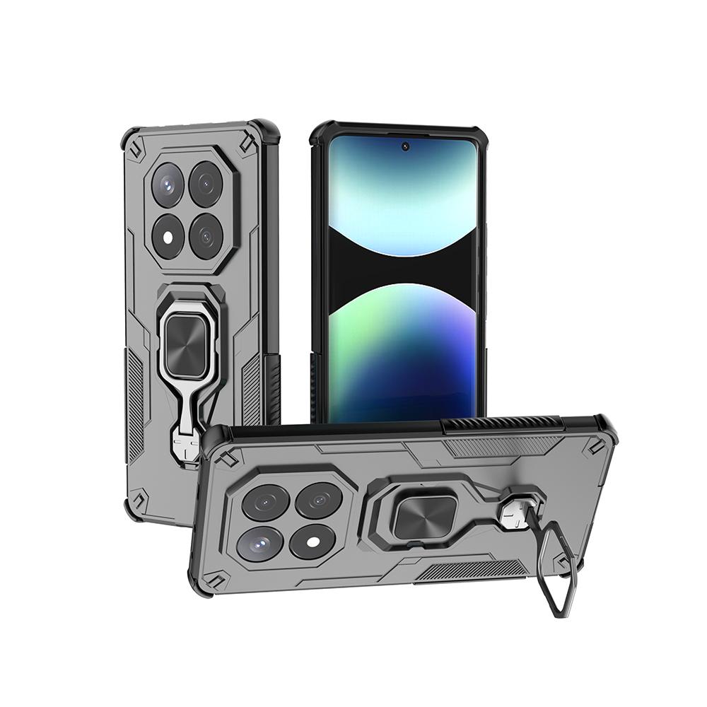 Finger Ring Rotating Kickstand Magnetic Cover For Xiaomi Redmi Note 14 Pro Plus 5G A4 A5 Turbo 4 14C Shockproof Armor Phone Case