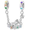 Charms Do Pandora Pendant Charms Safety Chain Puppy Charms Strawberry