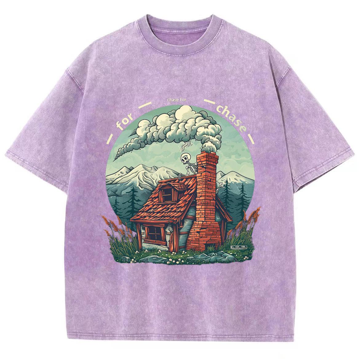 

Аниме Стиль Моды Мужчин Женщин Футболка Оверсайз Стирка Хлопок Удобный Короткий Рукав Американский Винтаж Уличный Топ 3XL