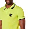 Plein Sport Mens Large Logo Cotton Blend Polo Shirt