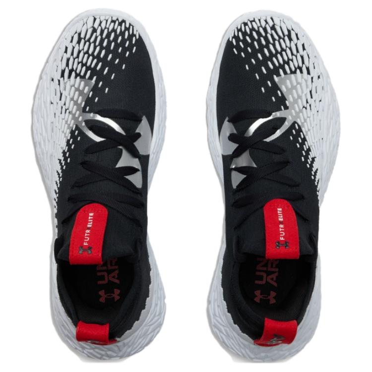 Under Armour Futr X Elite 2 Comfortable Fashion Supportive Grip Low Top Basketball Shoes Unisex Sneaker White Black Red 6007019-001