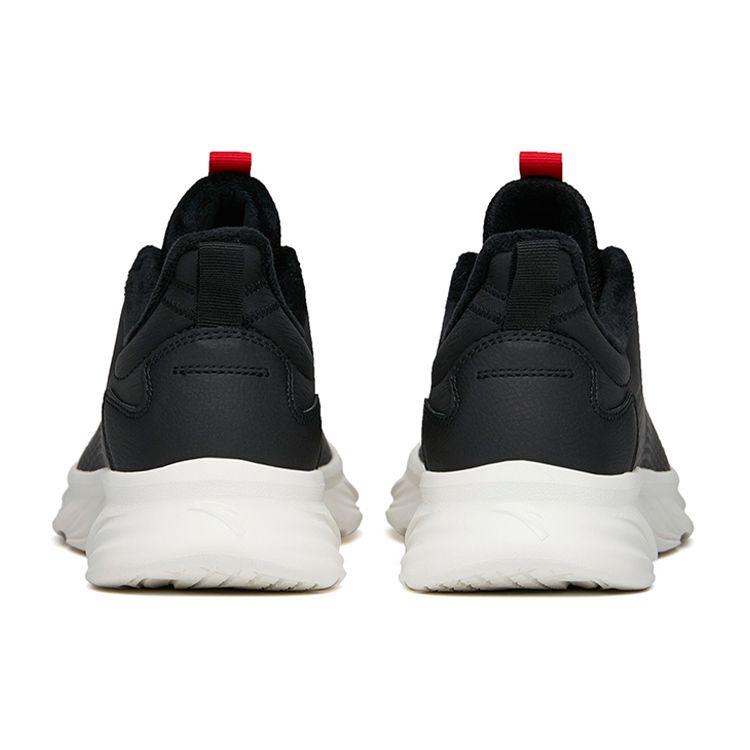 Anta Durable Breathable Low-Top Running Shoes Men Sneakers Black White 112145571-9