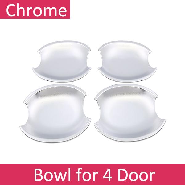 Pentru Mazda 3 BK Sedan Hatch MPS 2004 2005 2006 2007 2008 2009 Luxuriou Chrome pentru acoperirea mânerului ușii Set de ornamente Accesorii pentru stilul mașinii