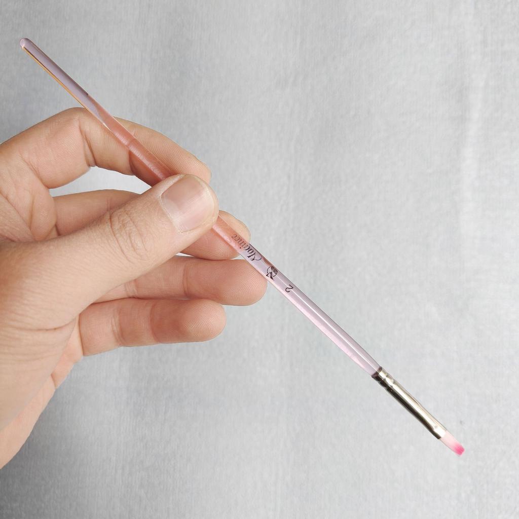 Wysokiej Jakości Biały Łabędź Kryształowy Pręt Pędzel Nylonowy Akwarela Gwasz Pędzel do Oleju Cyfrowego Pędzel do Linii Artystycznych