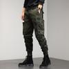 Cargo Pants Men's Trend Men's Harun Small Foot Pants Loose Bunched Feet Multi-pocket Pants