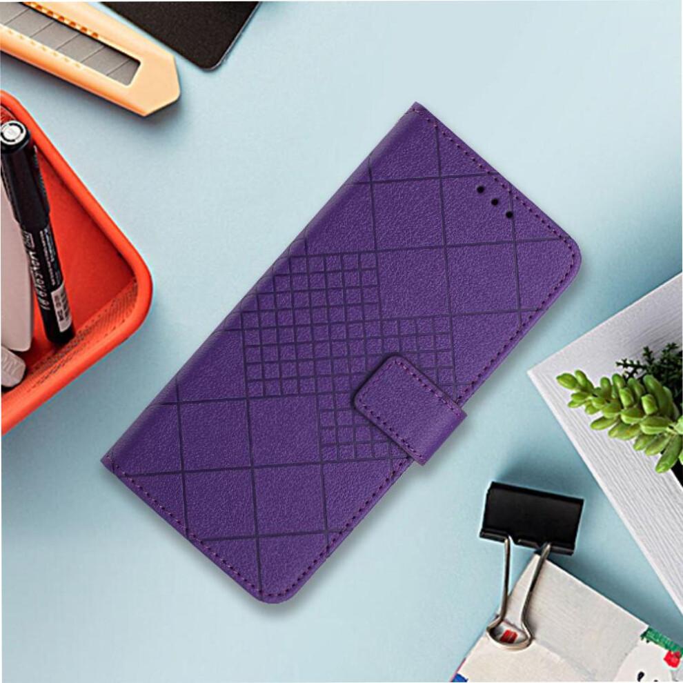 (Purple) Samsung Galaxy A26 5g Leather Flip Wallet Case