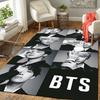 1Pc Rise Bts Global Phenomenon Rug, Office Carpet Indoor Outdoor Doormat, Non-Slip, Comfortable, Living, Christmas Halloween, Xmas Gift N168