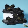 Fashion Men's Sandals Summer Genuine Leather Beach Sandals Classic Men's Casual Shoes Wading Slippers Outdoor Sneakers Zapatillas Male