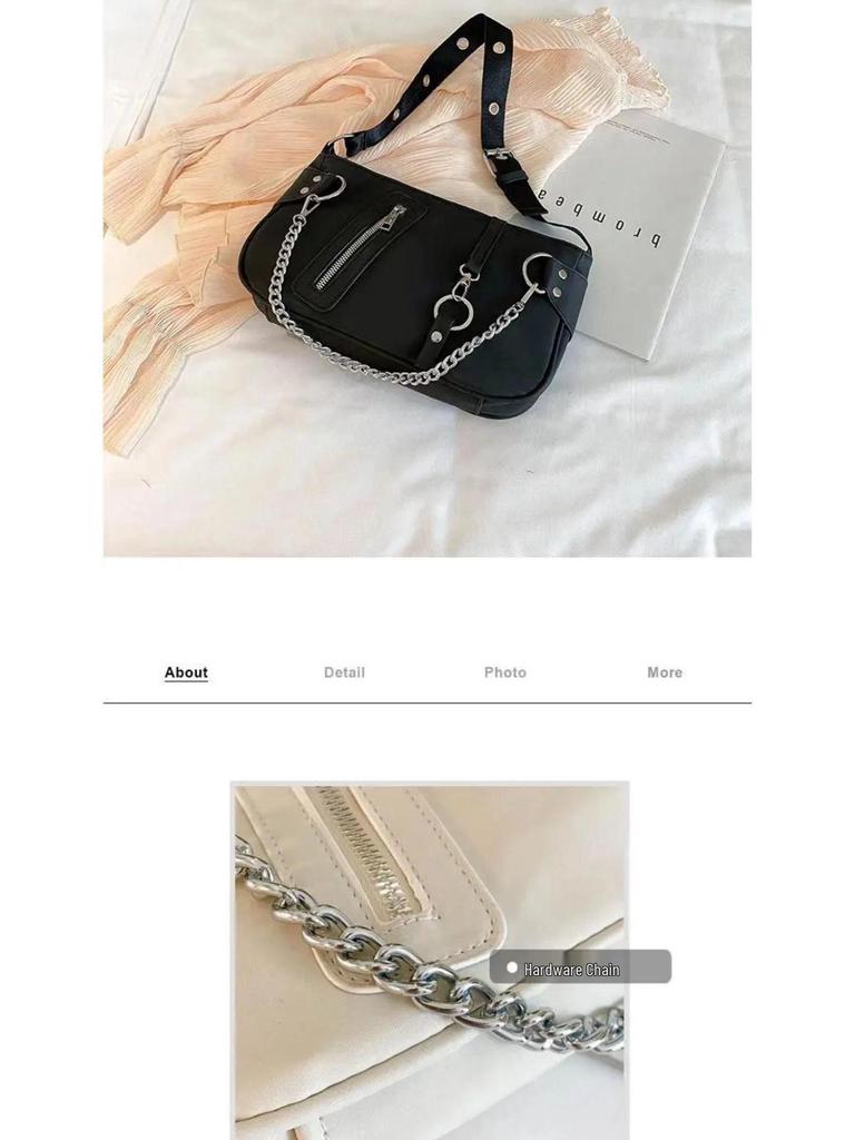 2025 Summer Trendy Women's Versatile Shoulder Bag: Korean Fashion Chain Bag
