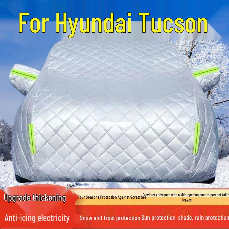 Copriauto Hyundai Tucson L SUV - Protezione da Sole, Pioggia, Neve, Gelo e Grandine
