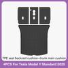 TPE Floor Mats For Tesla New Model Y Standard 2025 2026 Waterproof Luggage All Weather Full Set Mat Foot Pads Model Y Trunk Mats