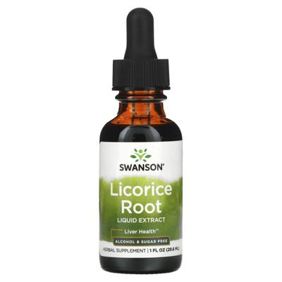 Licorice Root Liquid Extract, 29.6 mL (1 Fl Oz) (2,000 Mg Per Serving)