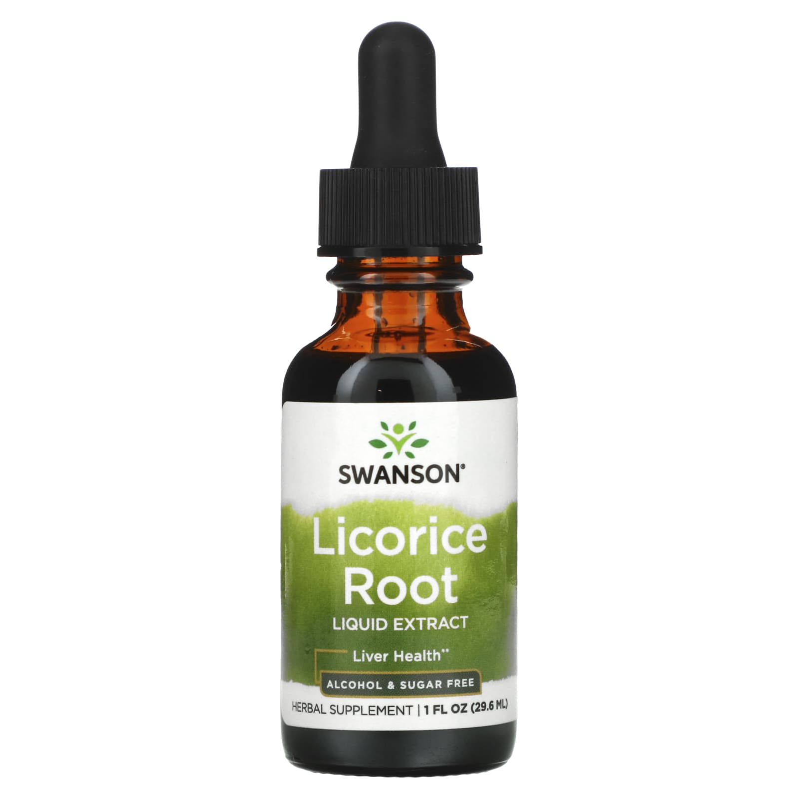 

Licorice Root Liquid Extract, 29.6 mL (1 Fl Oz) (2,000 Mg per Serving)