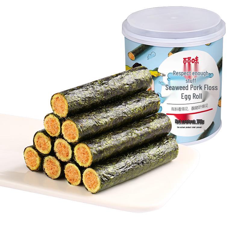 Baicaowei Premium Seaweed & Fish Snacks