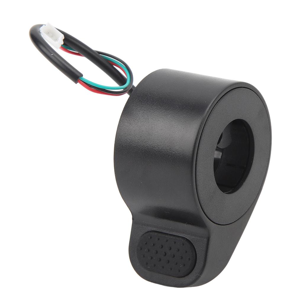 Manetka kciukowa do roweru elektrycznego, czarna, elastyczna, z wypukłymi paskami, akcelerator kciukowy palcowy do hulajnogi elektrycznej