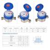 LXSG13D Household Water Meter Single Flow Dry Cold Water Table Qn 1.5m3h 30 Celsius  15mm Garden & Home