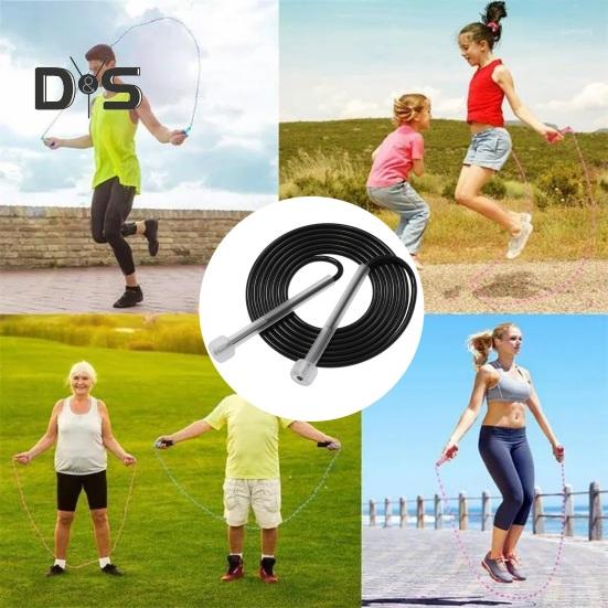 300CM švihadlo z PVC Nastavitelná protiskluzová rukojeť Bez zamotání Fyzikální testování Spalování tuků Studenti Trénink Děti Dospělí Fitness švihadlo