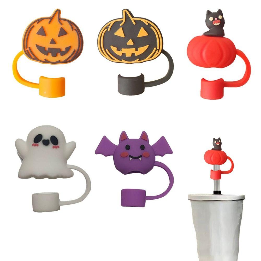 

2PCS Silicone Silicone Straw Plug Reusable Straw Tips Cover New Drinking Dust Cap Cup