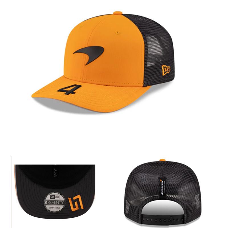 Závodní kšiltovka týmu McLaren F1 - Zakřivený kšilt s logem vozu