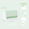 Pearlescent Pull Tab Sticky Notes Waterproof Translucent Study Memo Pads See-Through Reading Highlight Tape Stationery Gifts