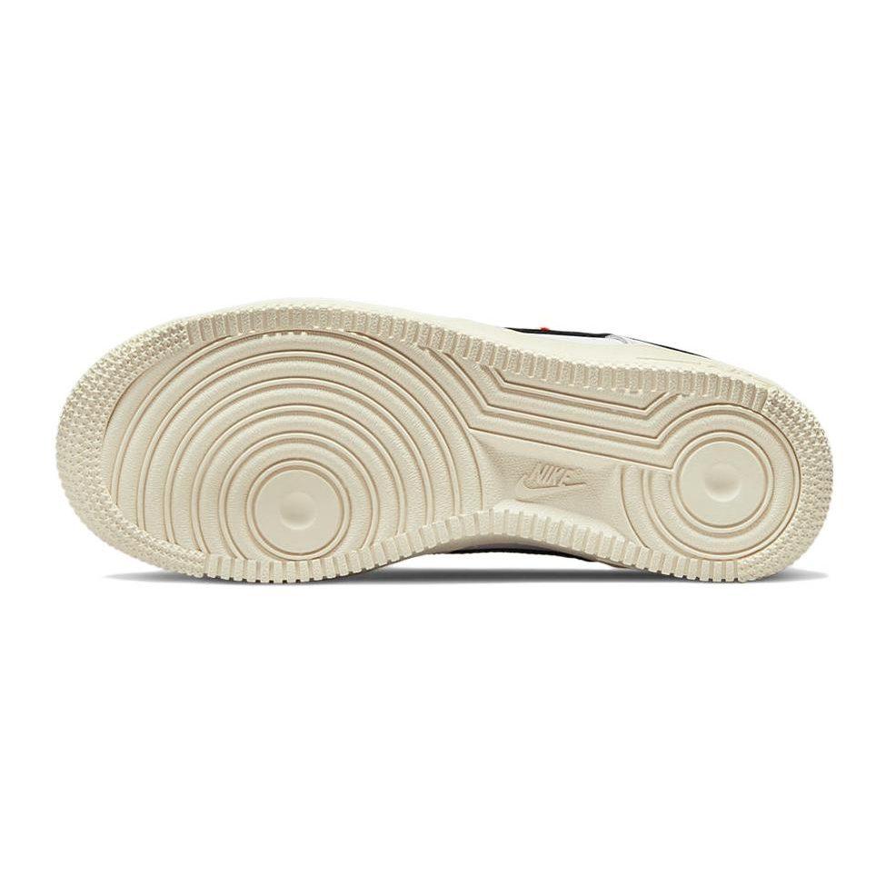 Nike Air Force 1 Nike Hoops Leather Low top Skateboard Shoes White Black Orange Unisex DX3361-100
