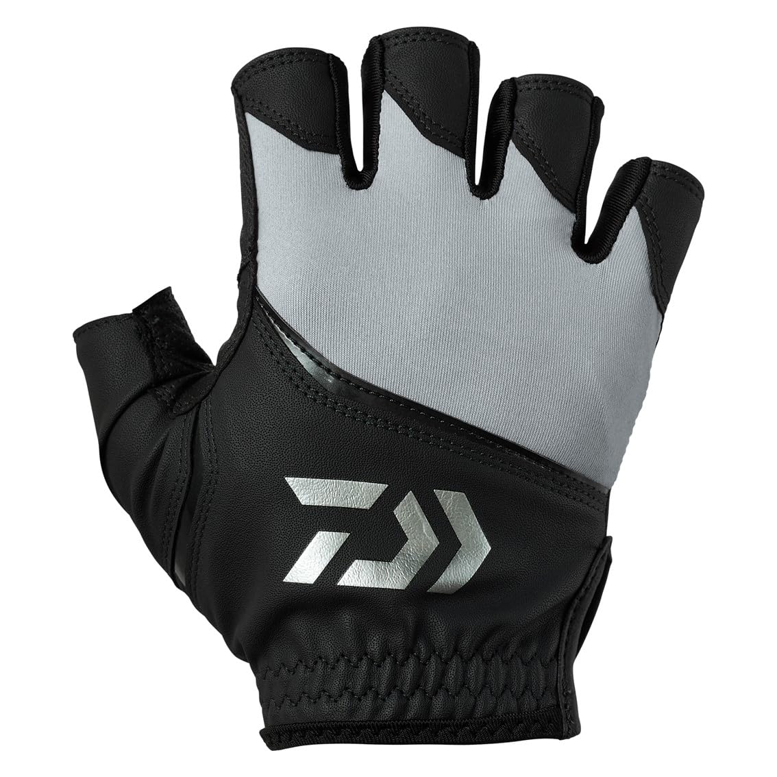 

Daiwa Padded UV Protection Size Gloves, 5-Piece Set, Gray, M, 25DG-2125