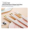 Ru Han Japanese Style Silver-Tipped Chopsticks - 15 Pairs