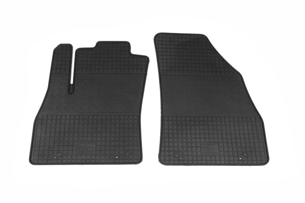 Rubber Mats (Polytep) 4 Pcs, Light Rubber Smell for Peugeot Bipper