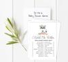 Inkdotpot Floral Raccoon Baby Shower Game Set Of 50 BabyA  AlphabetA  ABCA  Game Gender Neutral Party