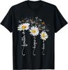 Faith Hope Love Butterfly Daisy Chirstian God Unisex T-Shirt
