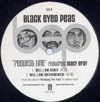 Płyta 12-calowa BLACK EYED PEAS - Request Line INTR102901 Interscope Reco 2001 US Rap & Hip-Hop/R&B Używana