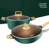 EKCO 2-Piece Cookware Set: 32CM Wok & 24CM Soup Pot
