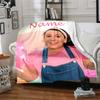 Customizable Ms Rachel4 Throw Blanket – Personalized Name, All-Season Cozy Snug Blanket, Machine Washable, Personalized Blanket