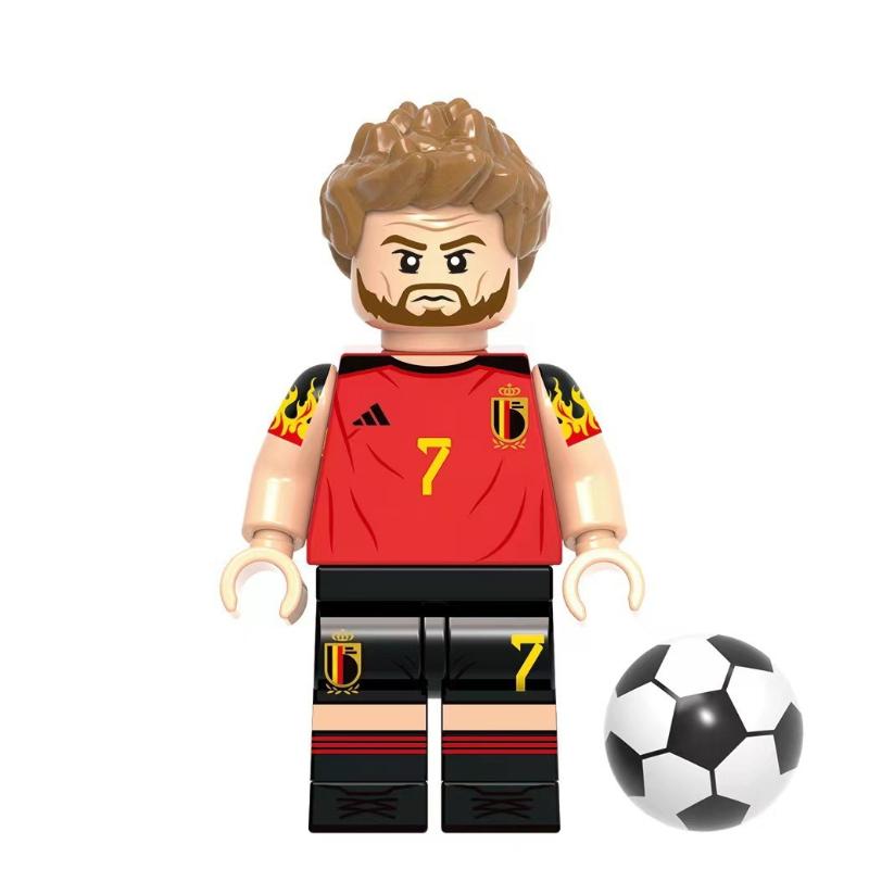 G0103 G0104 G0112 Wereldvoetbalsterren Bouwstenen Minifiguren Set Voetballers Bouwstenen Actiefiguren Model Speelgoed Verjaardagscadeau