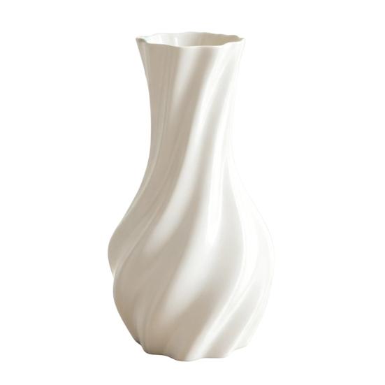 

3D Printed Vase Decorative Spiral Flower Vase Modern Twisted Vase for Living Room, Shelf, Wedding & Dining Table Centerpiece, Farmhouse Home Decor,
