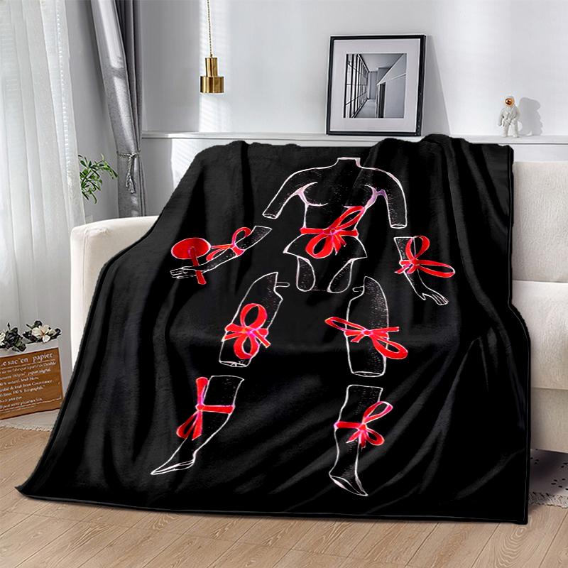 Dexter Flannel Blanket Soft Warm All-Season Throw, Design for Camping, Car Travel, Hiking Sofa, Bed, Office Perfect Gift for Parties