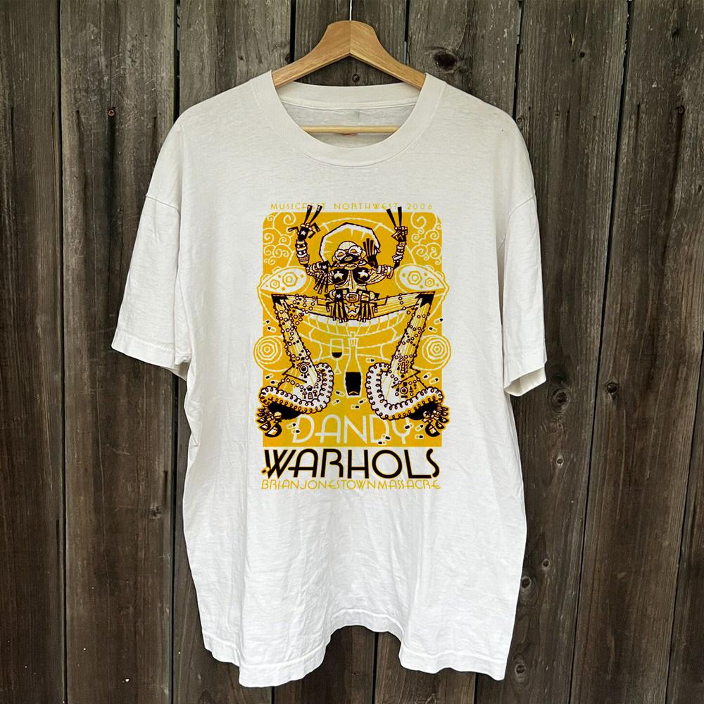 The Dandy Warhols Portland Unisex T-Shirt All Size S-5XL MC832 Unisex T-Shirt M
