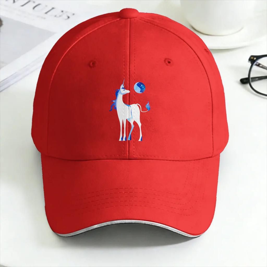 The Last Unicorn Casual Baseball Cap Summer Save Unicorn Trucker Hat SunProof Outdoor Sports Hip Hop Hats Women Unisex Funny Caps