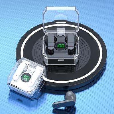 Fully Transparent Bluetooth Headphones Wireless High Appearance Level New High-end Semi-in-ear Headphones for Men and Women