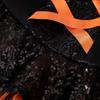 Girls' Halloween Sequin Princess Dress with Puff Sleeves and Puffy Skirt
