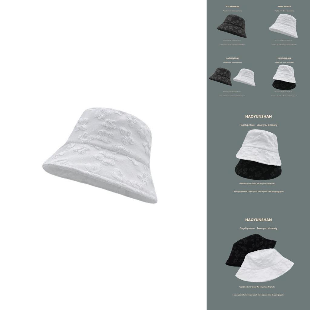 Stylish Women's Bucket Hat With Floral Design Uv Protection Sun Hat For Summer