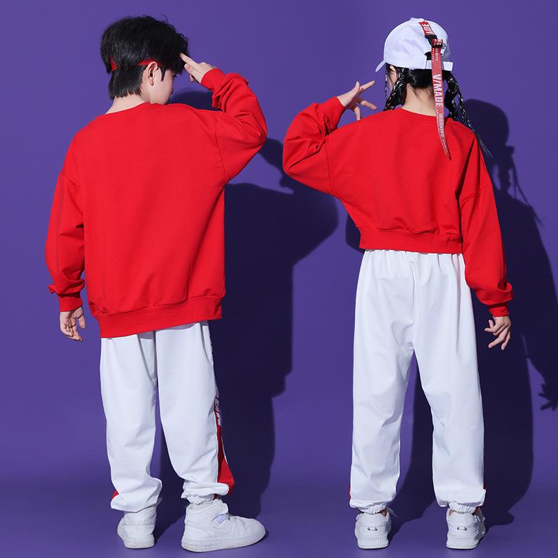 Kids' Cheerleading Costume for New Year's, Kindergarten, Primary School, Autumn Sports Day, and Opening Ceremonies