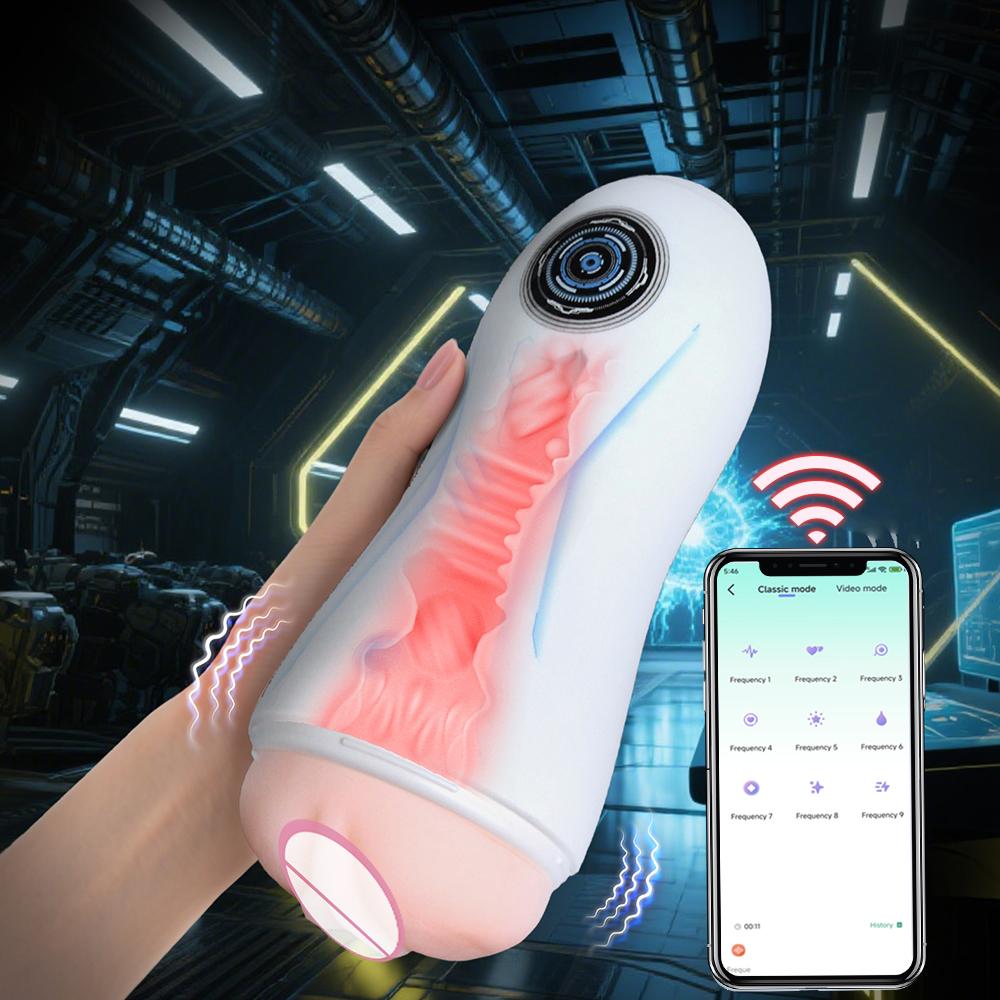 Automatic Male Masturbator Cup Blowjob Sucking Sex Machine Suction Blowjob Vagina Masturbation Pussy Vibrator Sex Toys for Men