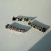 Gabriella Crystal Satin Hairpin