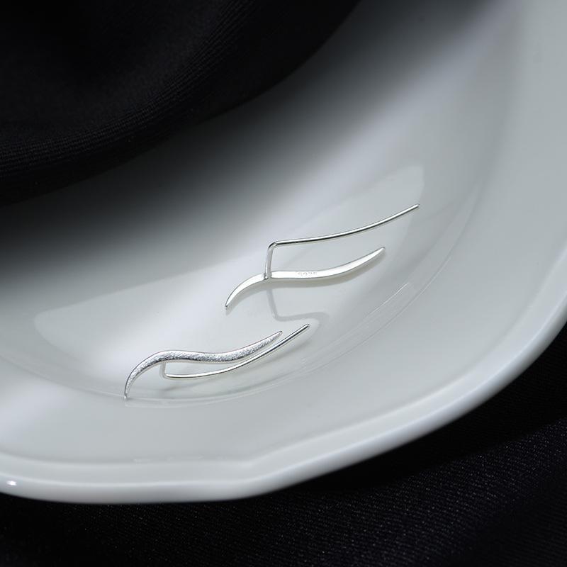 

Серьги в летнем нишевом дизайне, новые простые и холодные уникальные серьги