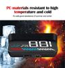 Head Up Display Car HUD M7 OBDII GPS Dual System Digital Speedometer Projection RPM Speed Meter Obd2 Big Font Display Dashboard